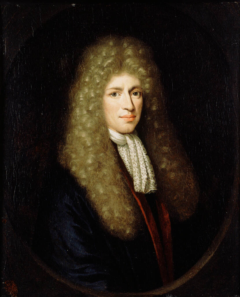 Schilderij door anonieme schilder, Portret van Arnold van Tets (1684-1724), begin 18de eeuw Object C563